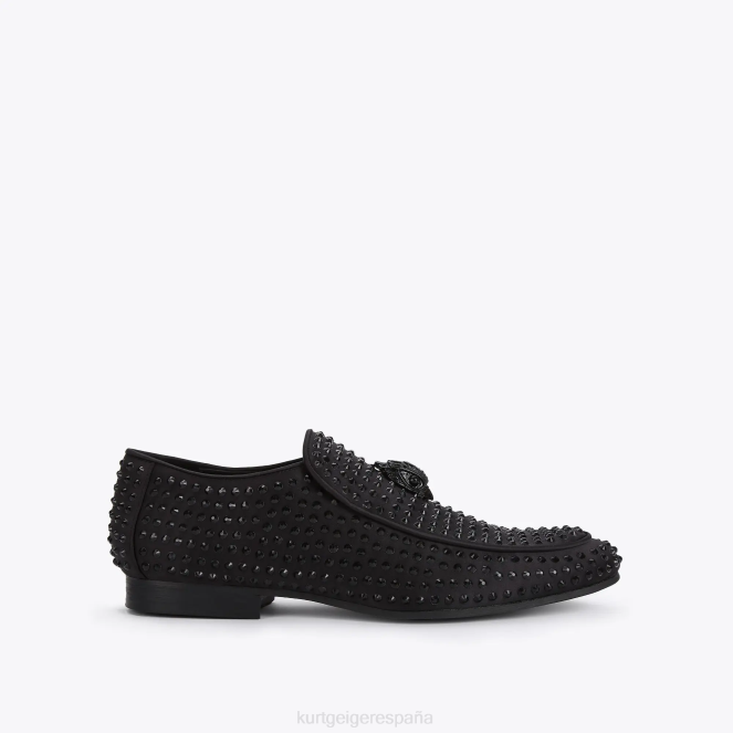 Kurt Geiger hombres londres hugh eagle empapa la joya 2LPR273 | calzados negro